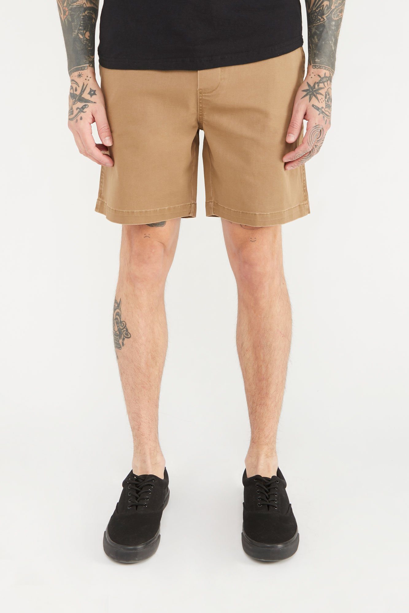 Image of Zoo York Mens Solid Pull-On Shorts