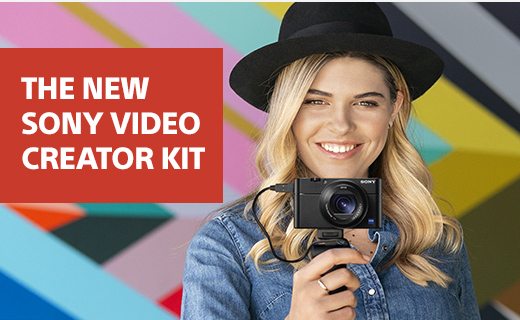 THE NEW SONY VIDEO CREATOR KIT