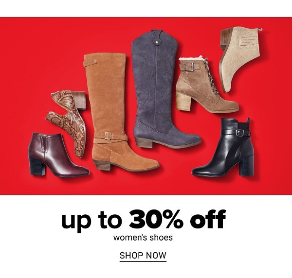 Up to 30% Off Women's Shoes - Shop Now