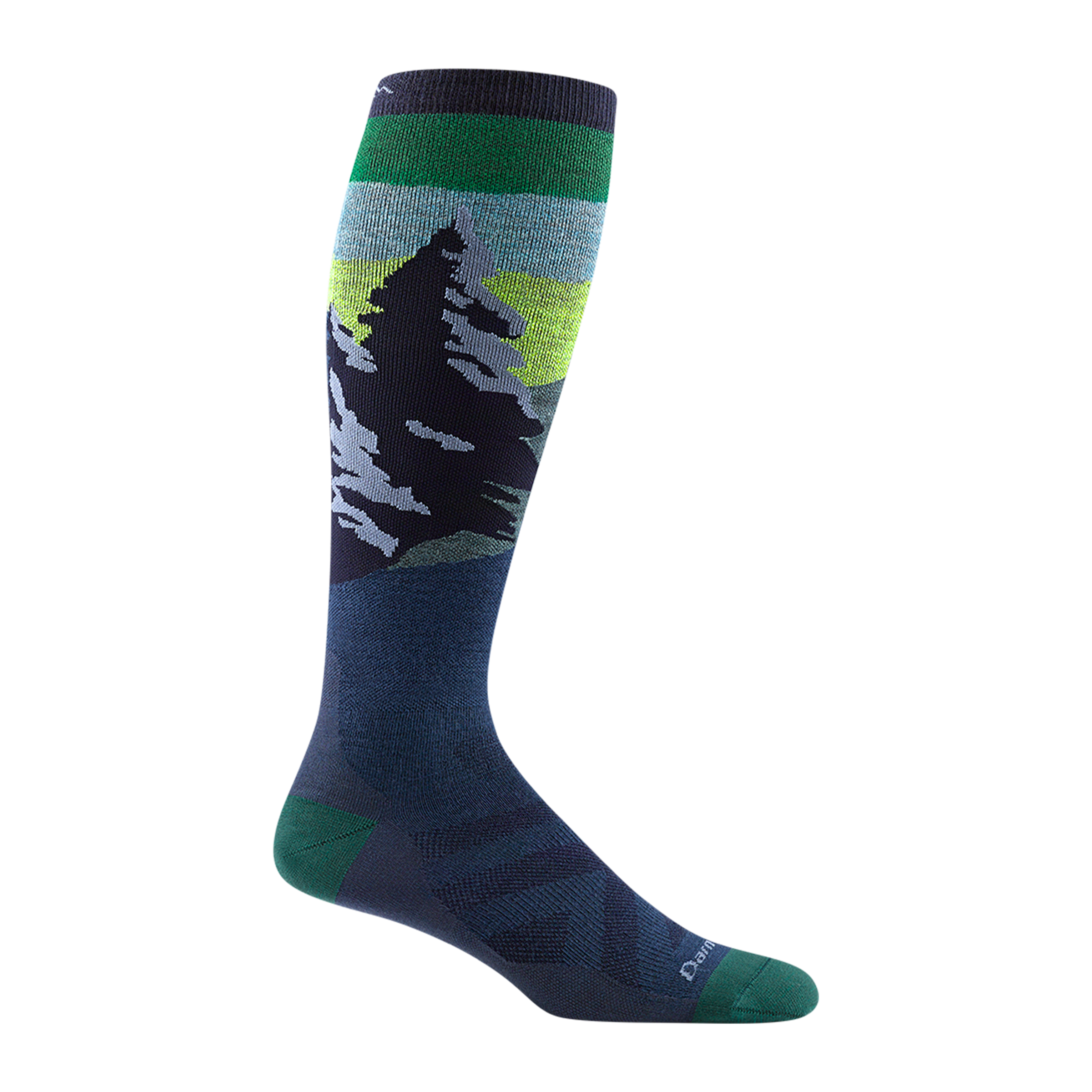 Image of Men's Solstice Over-the-Calf Lightweight Ski & Snowboard Sock