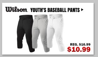 Wilson Youth's Baseball Pants