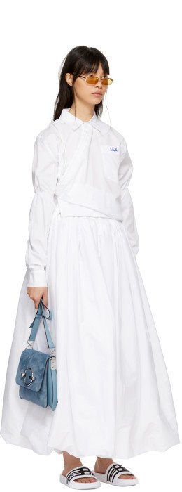 Anton Belinskiy - White Drape Blouse