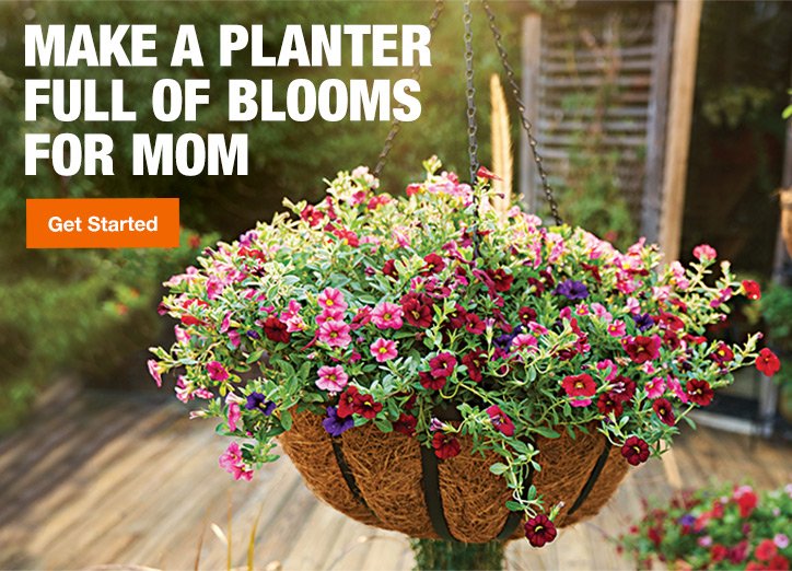 MAKE A PLANTER FULL OF BLOOMS FOR MOM GET STARTED