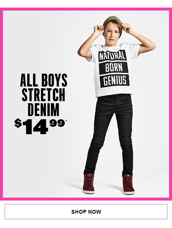 All Stretch Denim $14.99