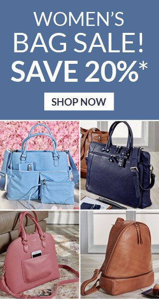 Women's Bag Sale! Save 20%