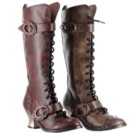 Alexandra Steampunk Boots