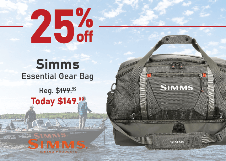 Load Up on Select Simms at Reduced Prices - FishUSA Email Archive