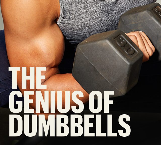 Men's health dumbbell discount workouts