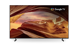 85" Class (84.5" diag.) X77L 4K HDR¹ LED Google TV