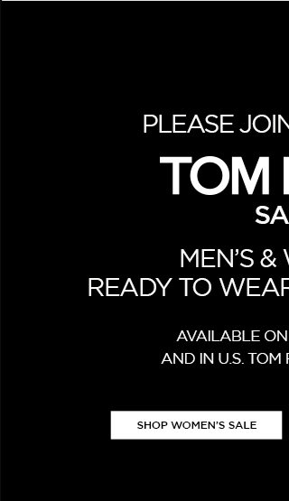 TOM FORD SALE. SHOP WOMEN'S SALE.