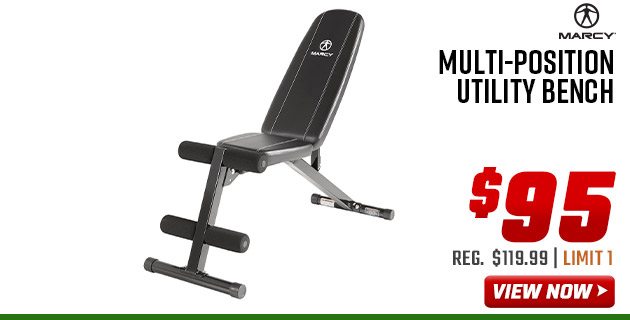 Marcy Club Multi-Position Utility Bench