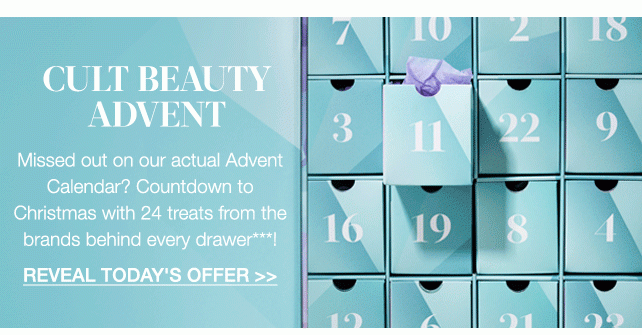 CULT BEAUTY ADVENT