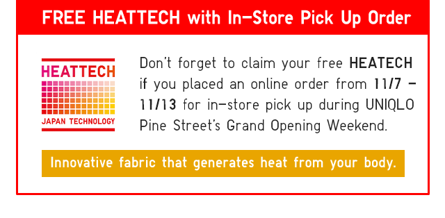 BANNER 2 - FREE HEATTECH WITH IN-STORE PICK UP ORDER