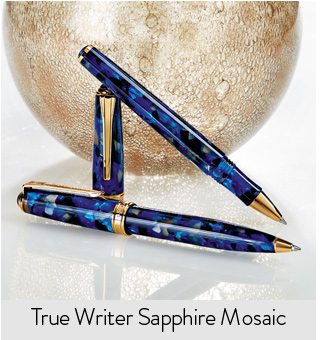 Shop True Writer Classic Sapphire Mosaic Rollerball