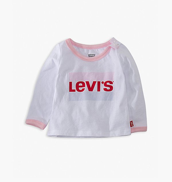 Baby Girls Longsleeve Ringer Tee