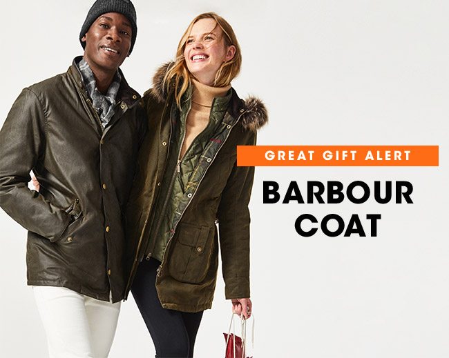 GREAT GIFT ALERT BARBOUR COAT