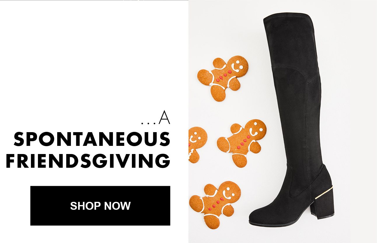 ...A SPONTANEOUS FRIENDSGIVING | SHOP NOW