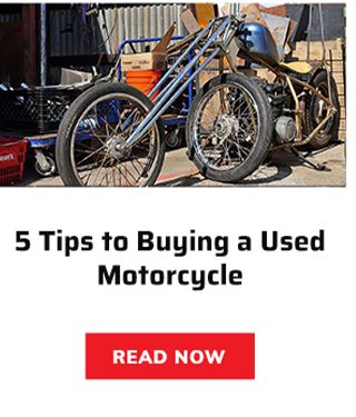 5 Tips to Buying a Used Motorcycle