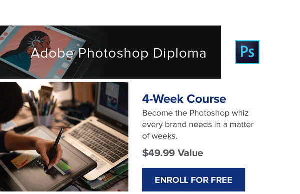 Adobe PS Diploma | shop now