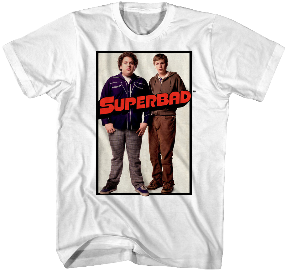Movie Poster Superbad T-Shirt
