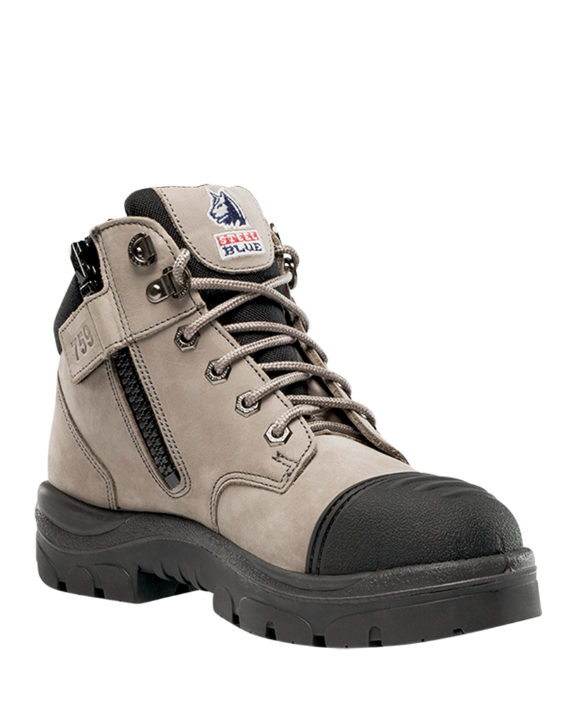Image of Ladies Parkes Scuff Cap Safety Boot - Slate