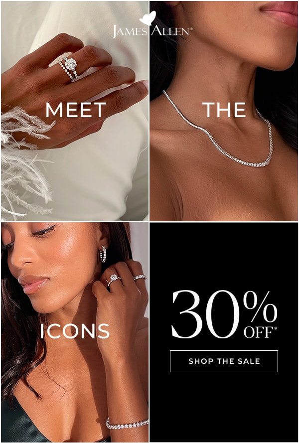 Meet The Icons 30% Off* SHOP THE SALE