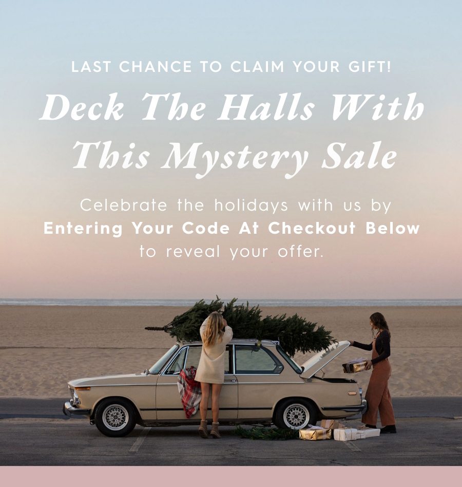 Deck The Halls With This Mystery Sale