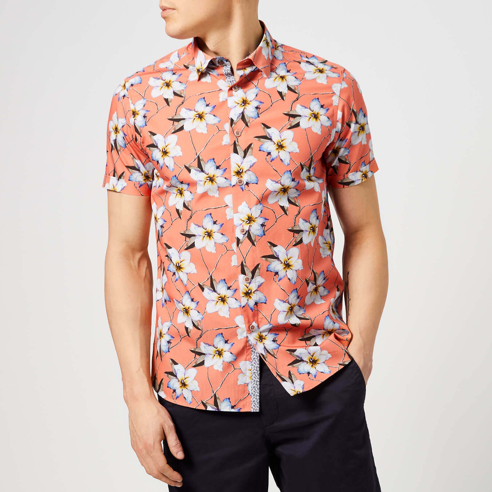 Ted Baker Men's Baboo Short Sleeve Shirt