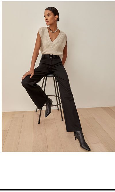 Amelie High Rise Wide Leg Jeans