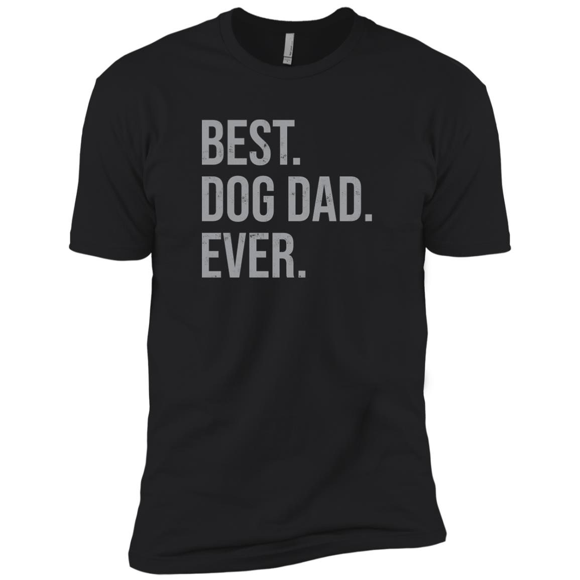 Image of Best Dog Dad Ever Premium Black Tee