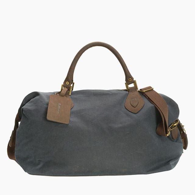 Barbour Wax Cotton Travel Explorer Holdall