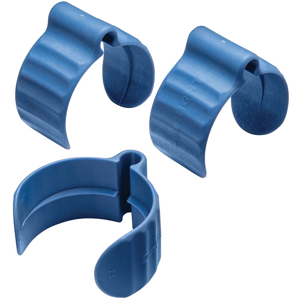 Dust Right 2-1/2'' Dust Hose Cord Clips, 3-Pack