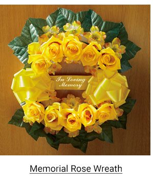 Memorial Rose Wreath