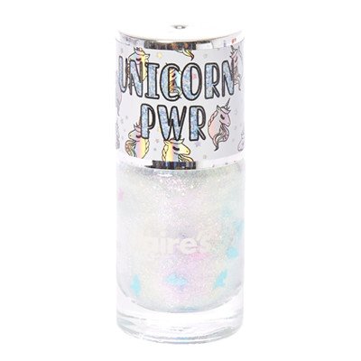Believe in Unicorns Opal Glitter Nail Polish with Unicorn Pieces