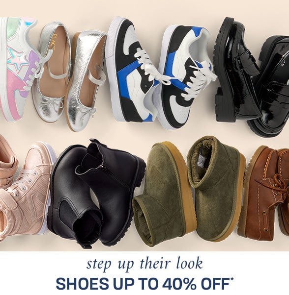 Up to 40% off Shoes