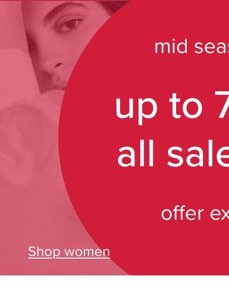 Shop women's mid season sale