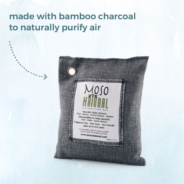 Moso 200-Gram Natural Air Purifying Bag