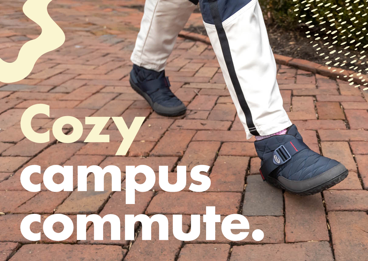 Cozy campus commute.