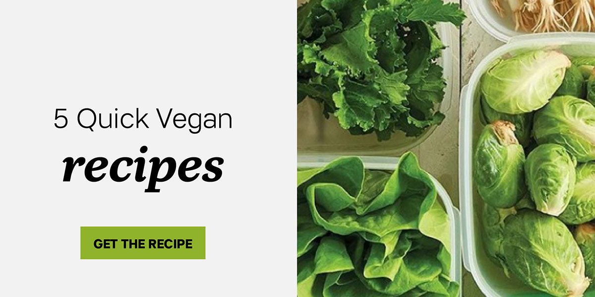 5 Quick Vegan Recipes