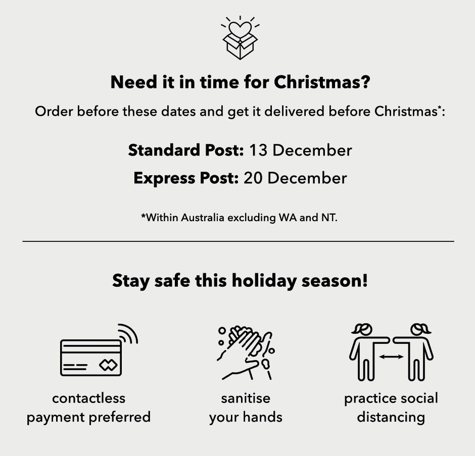 Check to see when to order for Christmas!