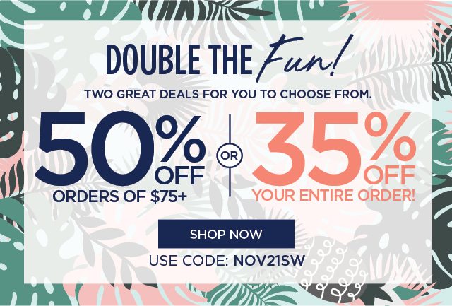 Double the Fun! | Shop Now