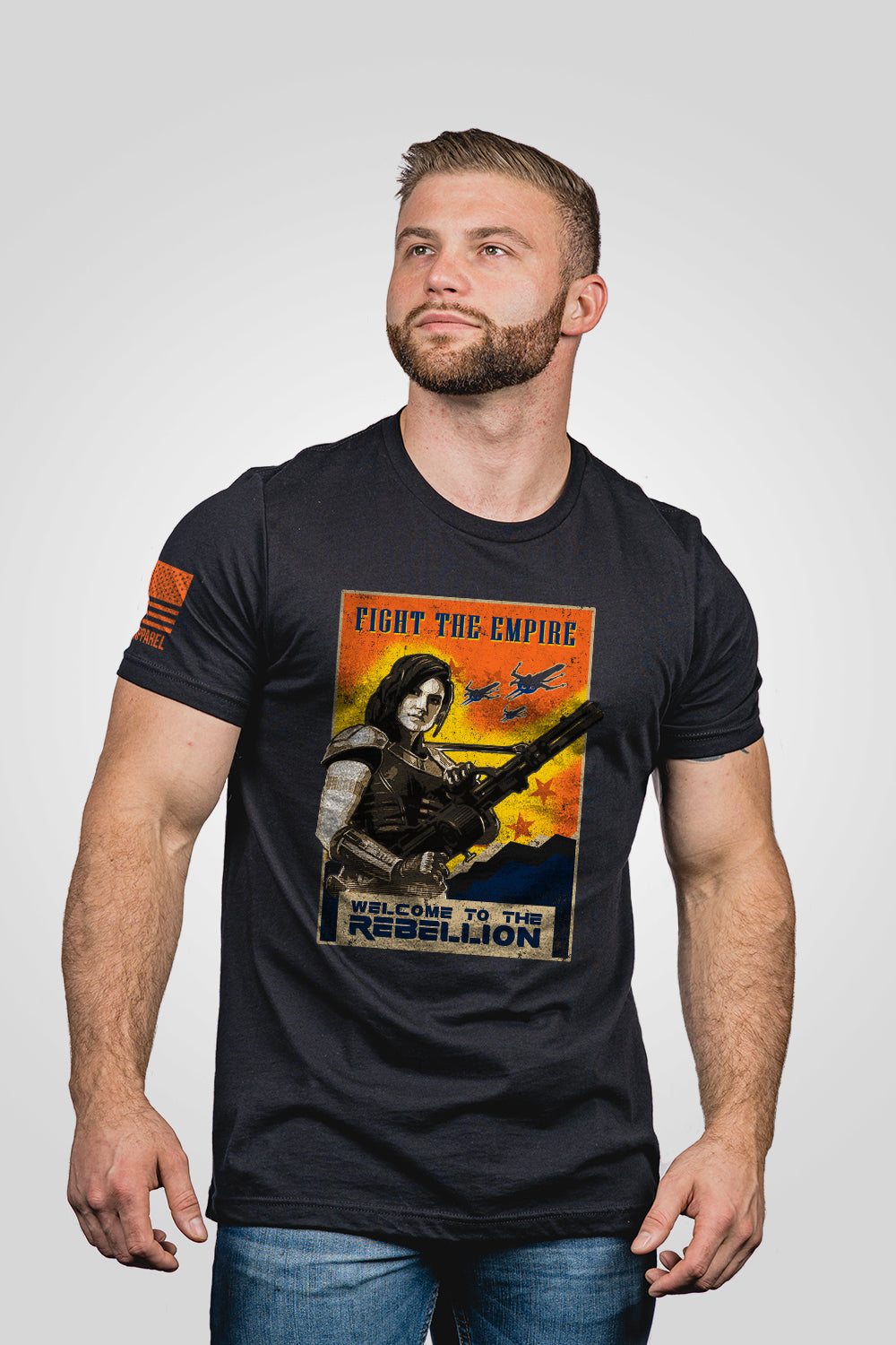 Image of Men's T-Shirt - Welcome to the Rebellion - Fight