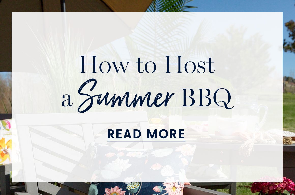 How to host a summer BBQ. Read more. 