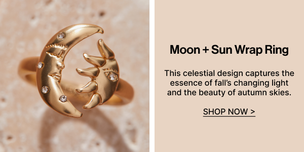 Moon + Sun Wrap Ring