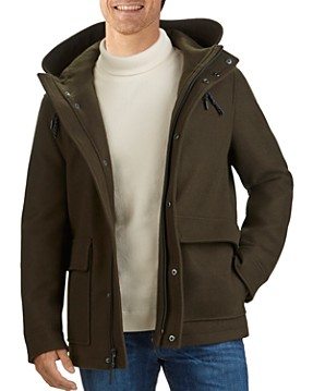 Stretch Waterproof Hooded Jacket