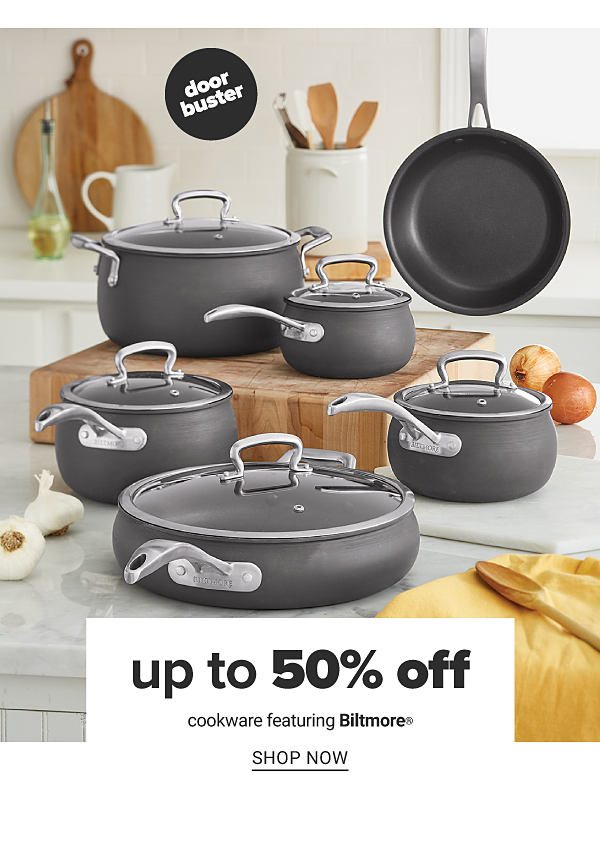 Up to 50% off Cookware featuring Biltmore - Shop Now