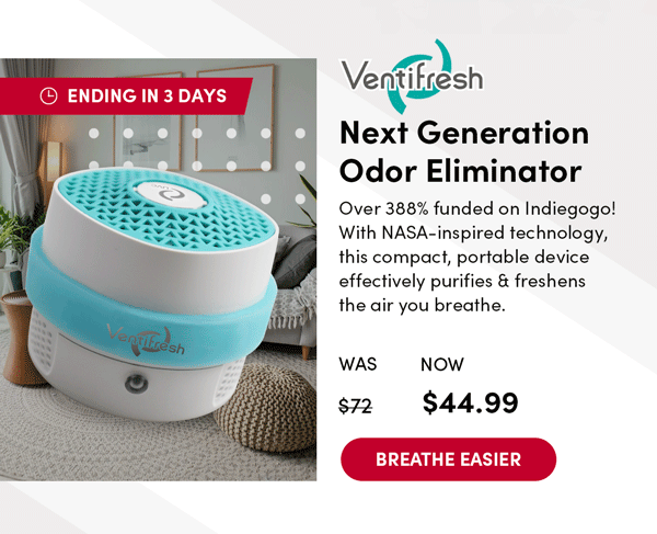 Ventifresh Odor Eliminator | Breathe Easier