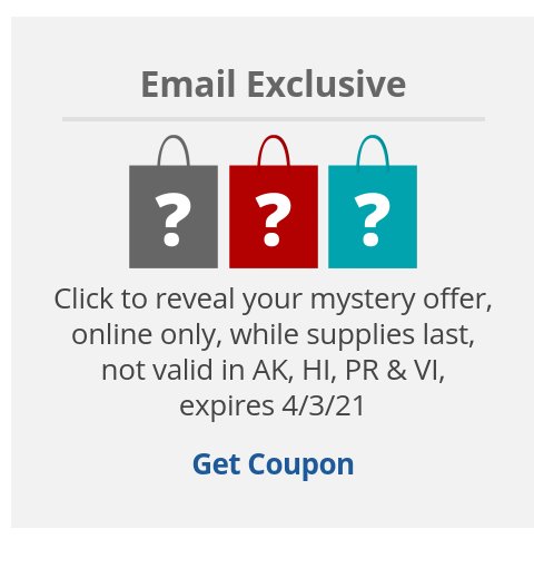 Exclusive Offers - Visit Coupon Center