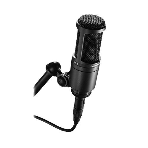 Audio-Technica AT2020 Cardioid Condenser Studio XLR Mic