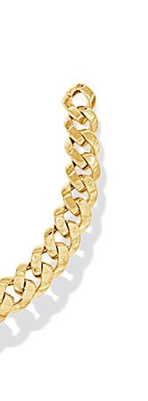 10K Yellow Gold Link Chain Bracelet